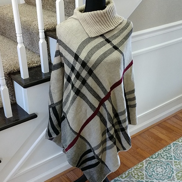 unknown Sweaters - Fall poncho unknown Sweaters - Fall poncho